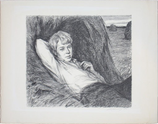 Лянглебен Моисей Вольфович. Портрет С.А. Есенина